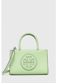 Tory Burch torebka Ella Bio Mini Tote- Mantis kolor zielony. Kolor: zielony. Materiał: skórzane #1