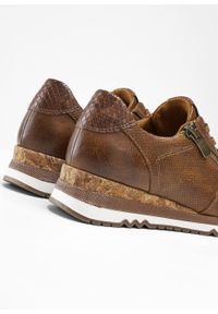 Sneakersy Marco Tozzi bonprix brązowy. Kolor: brązowy #4