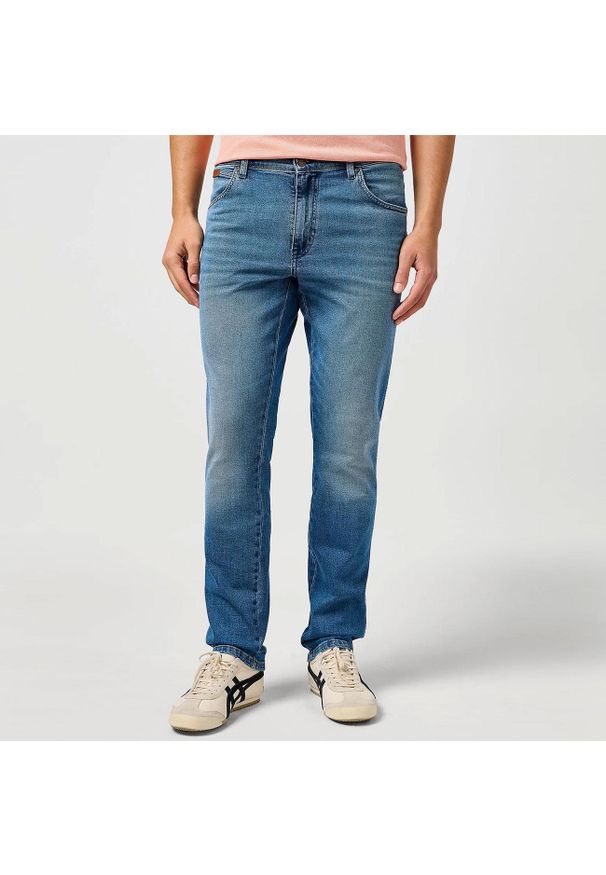 Wrangler - WRANGLER MĘSKIE SPODNIE JEANSOWE WRANGLER TEXAS SLIM BREEZE 112364458