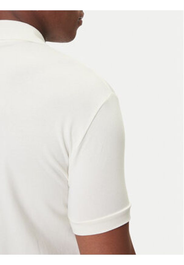 EA7 Emporio Armani Polo 8NPF14 PJVQZ U1105 Beżowy Regular Fit. Typ kołnierza: polo. Kolor: beżowy. Materiał: bawełna