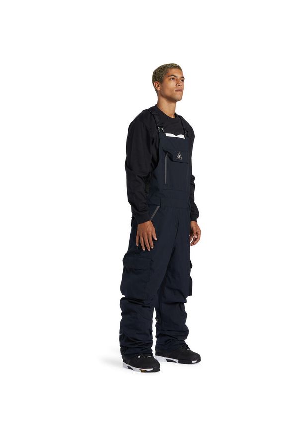Spodnie snowboardowe męskie DC Shoes Brigade 45K kombinezon. Kolor: czarny. Materiał: poliester. Sport: snowboard