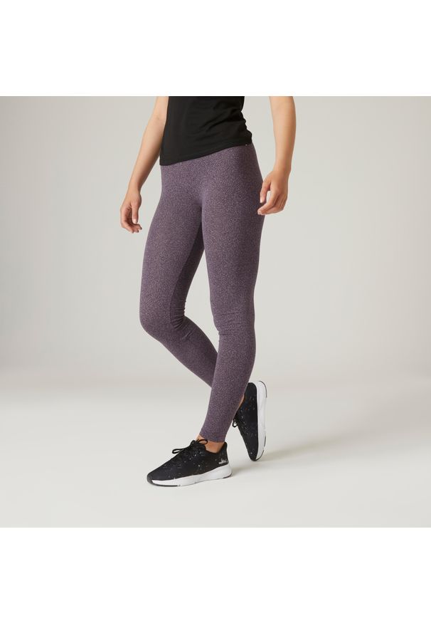NYAMBA - Legginsy fitness damskie Nyamba Fit+. Materiał: bawełna, materiał, elastan. Sport: fitness