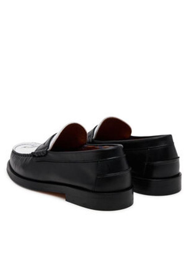 Naked Wolfe Mokasyny Riviera Czarny. Kolor: czarny. Materiał: skóra