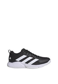 Buty do chodzenia dla dorosłych Adidas Court Team Bounce 2.0 Shoes. Kolor: biały, wielokolorowy, czarny. Materiał: materiał. Sport: turystyka piesza #1