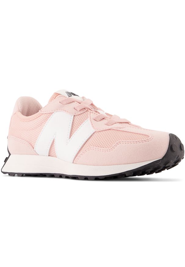 Buty dziecięce New Balance PH327CGP – różowe. Okazja: na co dzień. Kolor: różowy. Materiał: syntetyk, materiał, guma. Szerokość cholewki: normalna. Sezon: lato