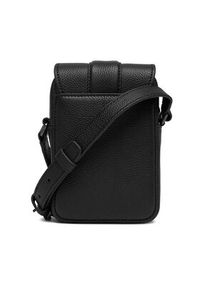Calvin Klein Saszetka Leather Slim Flap Reporter LV04D3323G Czarny. Kolor: czarny. Materiał: skóra #2