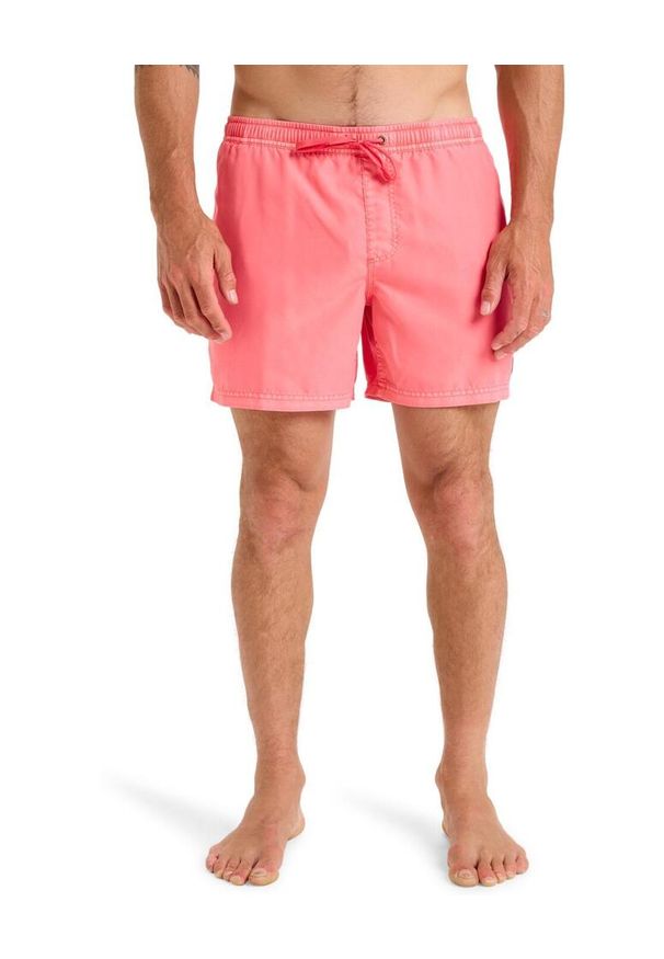 Quiksilver - Szorty kąpielowe dla Mężczyzn EVERYDAY SURFWASH VOLLEY 15" Różowy. Kolor: czerwony. Materiał: poliester, materiał. Styl: sportowy