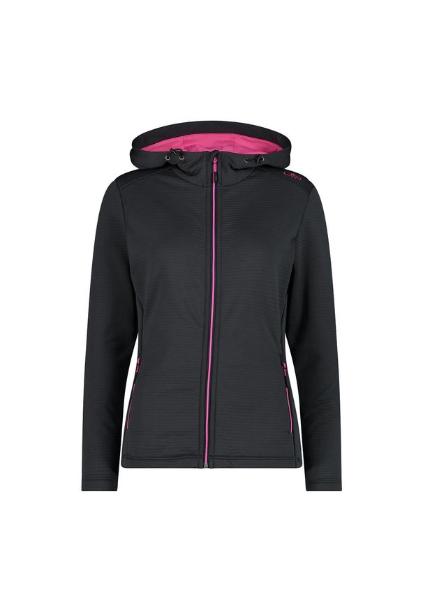 Bluza damska turystyczna CMP 31E1836. Kolor: niebieski. Materiał: polar. Sport: turystyka piesza