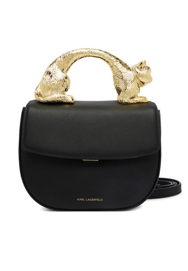 Karl Lagerfeld - KARL LAGERFELD Torebka B2W30076 Czarny. Kolor: czarny. Materiał: skórzane