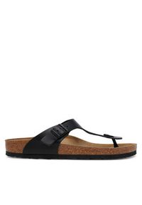 Birkenstock Japonki Gizeh 1029613 Czarny. Kolor: czarny. Materiał: skóra #4