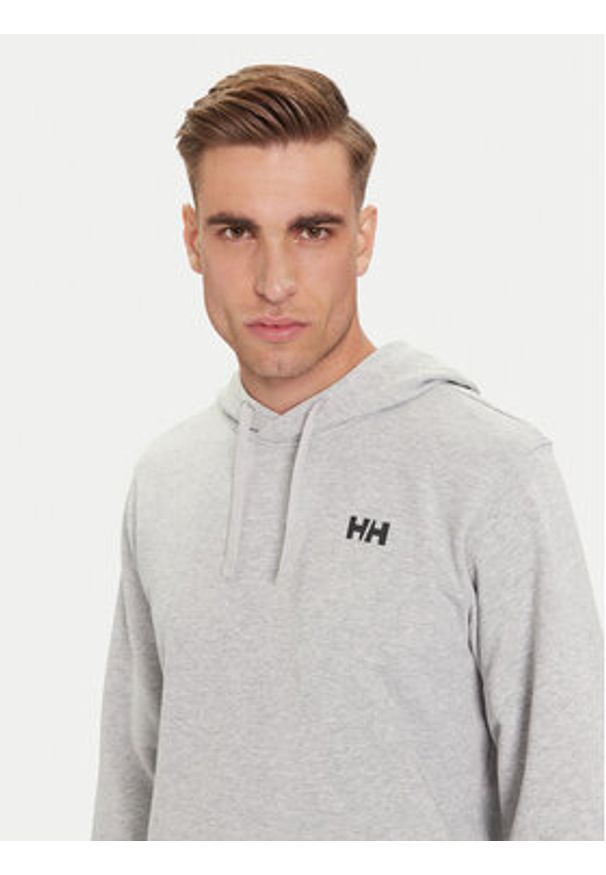 Helly Hansen Bluza Core Graphic 54524 Szary Regular Fit. Kolor: szary. Materiał: bawełna