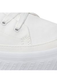 TOMMY HILFIGER - Tommy Hilfiger Sneakersy Monochromatic Vulc Sneaker FW0FW06460 Biały. Kolor: biały. Materiał: materiał #3