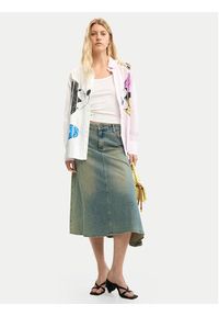 Desigual Koszula Lovit Disney 26SWCW19 Kolorowy Regular Fit. Materiał: bawełna. Wzór: motyw z bajki, kolorowy #3