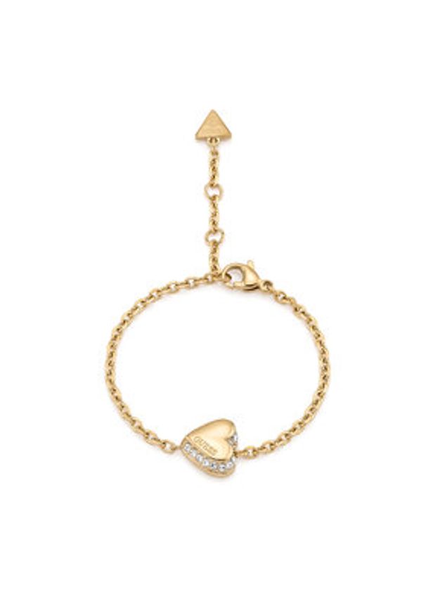 Guess Bransoletka JUBB06 088JW Złoty. Materiał: metalowe. Kolor: złoty