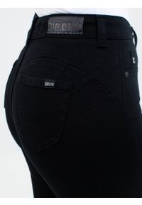 Big-Star - Spodnie jeans damskie Melinda High Waist 915. Stan: podwyższony. Kolor: czarny. Styl: rockowy, sportowy #3