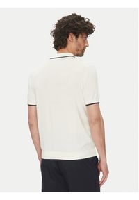 La Martina Polo Austin MAS001 YC041 Biały Regular Fit. Typ kołnierza: polo. Kolor: biały. Materiał: bawełna #5