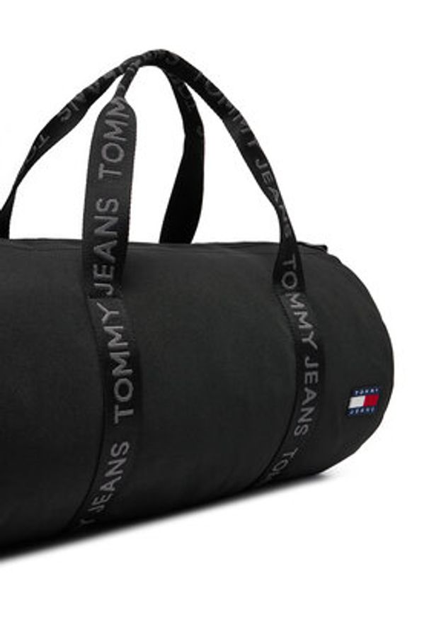 Tommy Jeans Torba Tjm Ess Daily Duffle AM0AM13704 Czarny. Kolor: czarny. Materiał: materiał