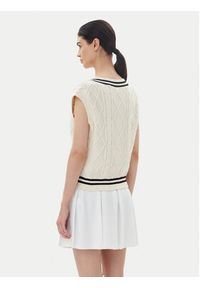Guess Sweter V5GR00Z3FB1 Biały Classic Fit. Kolor: biały