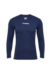 Koszulka z długim rękawem Hummel BL Essential. Kolor: niebieski. Długość rękawa: długi rękaw. Długość: długie. Sport: koszykówka