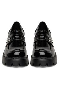 DeeZee Loafersy HLD-2016-1 Czarny. Kolor: czarny. Materiał: skóra