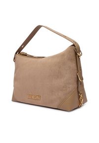 Love Moschino - LOVE MOSCHINO Torebka JC4090PP1PLD110A Beżowy. Kolor: beżowy. Materiał: skórzane #4