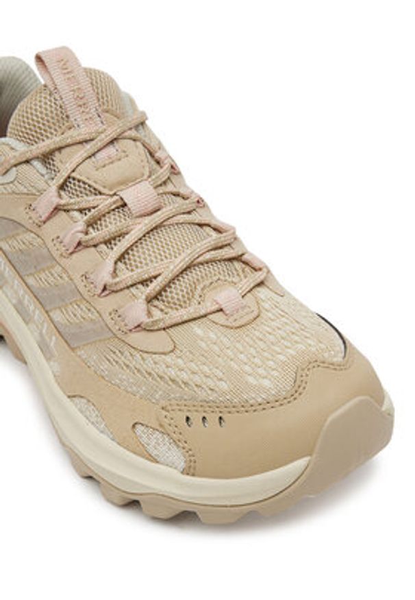Merrell Sneakersy J037854 Khaki. Kolor: brązowy. Materiał: materiał