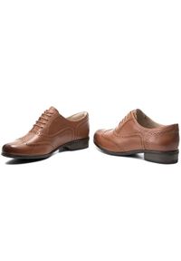 Clarks Oxfordy Hamble Oak 203506744 Brązowy. Kolor: brązowy #4