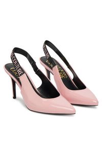 Versace Jeans Couture Sandały 78VA3S52 Różowy. Kolor: różowy. Materiał: skóra #4