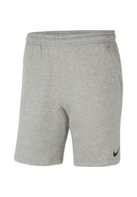 Spodenki dla dzieci treningowe Nike Flecee Park 20 Short KZ. Kolor: szary
