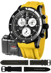 Zegarek męski Vostok Europe 6S30-5104184SY żółty. Kolor: żółty #1