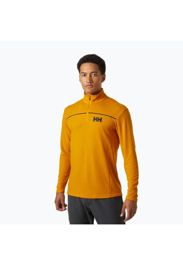 Bluza żeglarska męska Helly Hansen Hp 1/2 Zip Pullover. Kolor: pomarańczowy. Materiał: polar. Sport: żeglarstwo