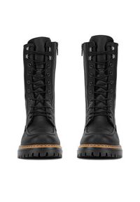 Rieker Trzewiki 72616-00 Czarny. Kolor: czarny. Materiał: syntetyk, materiał #2