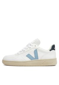 Veja Sneakersy V-10 VX0703111A Biały. Kolor: biały. Materiał: skóra