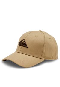 Quiksilver Czapka z daszkiem AQYHA04002 Khaki. Kolor: brązowy. Materiał: materiał