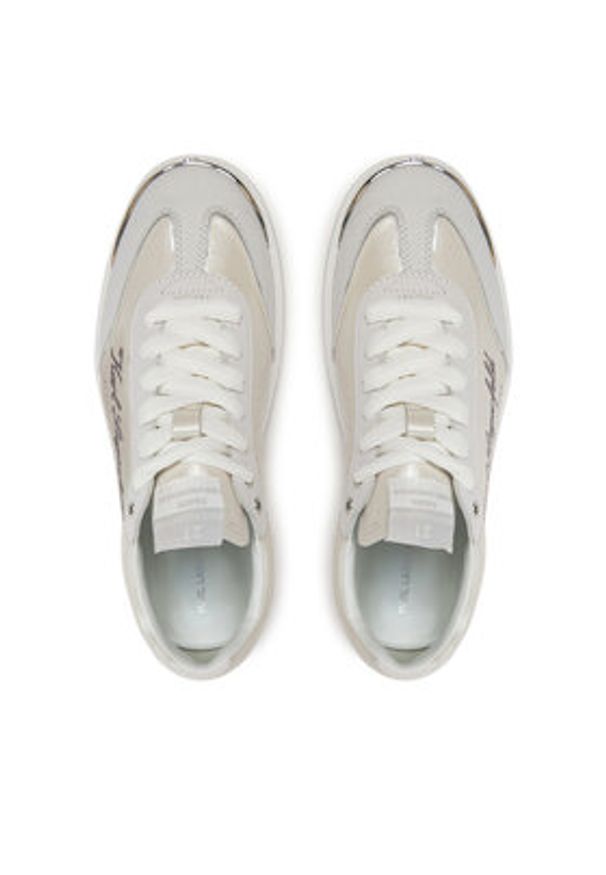 Karl Lagerfeld - KARL LAGERFELD Sneakersy Atlas KL63822 Biały. Kolor: biały. Materiał: skóra