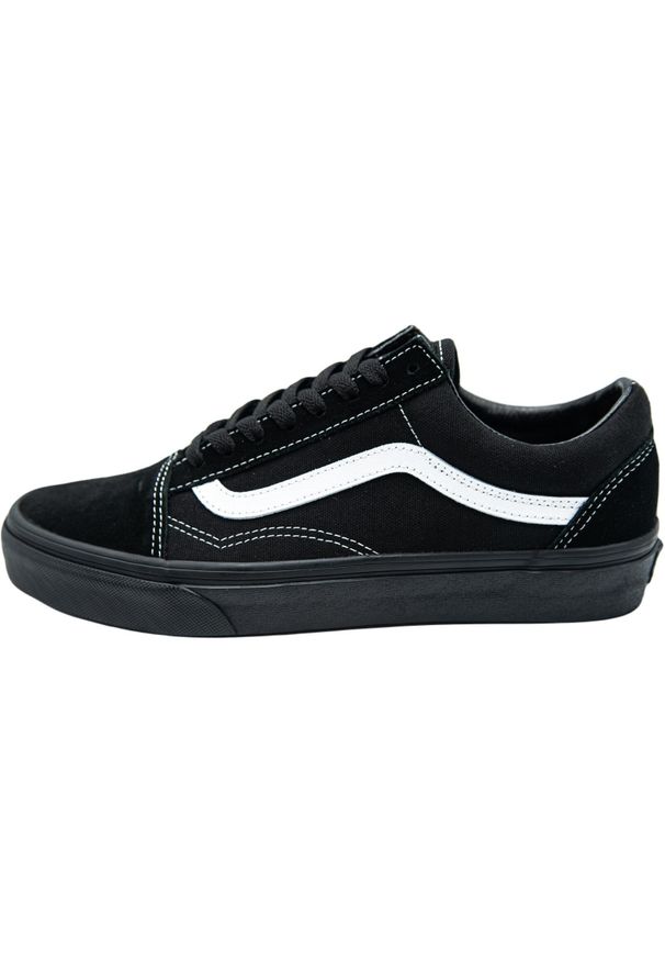 Trampki Vans Old Skool, Dla obu płci. Kolor: czarny. Materiał: zamsz, materiał. Model: Vans Old Skool
