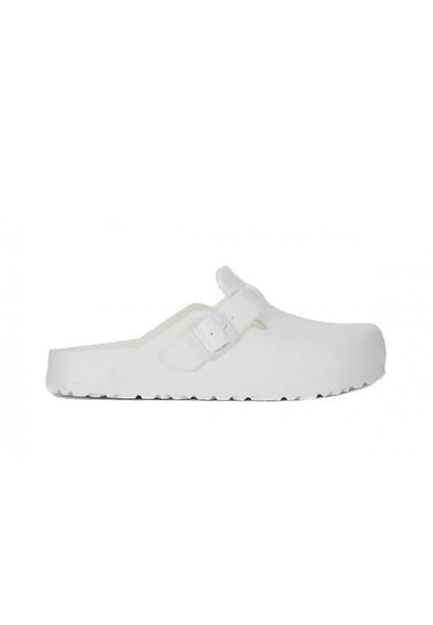 Buty do chodzenia damskie Birkenstock Boston Eva White. Kolor: biały, wielokolorowy. Materiał: materiał