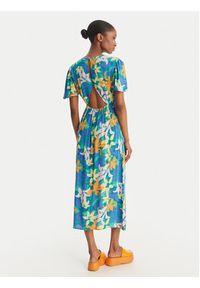 Billabong Sukienka letnia Jet Set EBJWD00134 Niebieski Regular Fit. Kolor: niebieski. Materiał: wiskoza. Sezon: lato #5