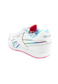 Reebok - Skórzane Buty Dziecięce Royal Ecological. Kolor: biały. Materiał: skóra. Model: Reebok Royal. Sport: turystyka piesza