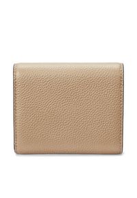 Lauren Ralph Lauren - LAUREN RALPH LAUREN Mały Portfel Damski Cameryn 432966782005 Beżowy. Kolor: beżowy. Materiał: skóra #3