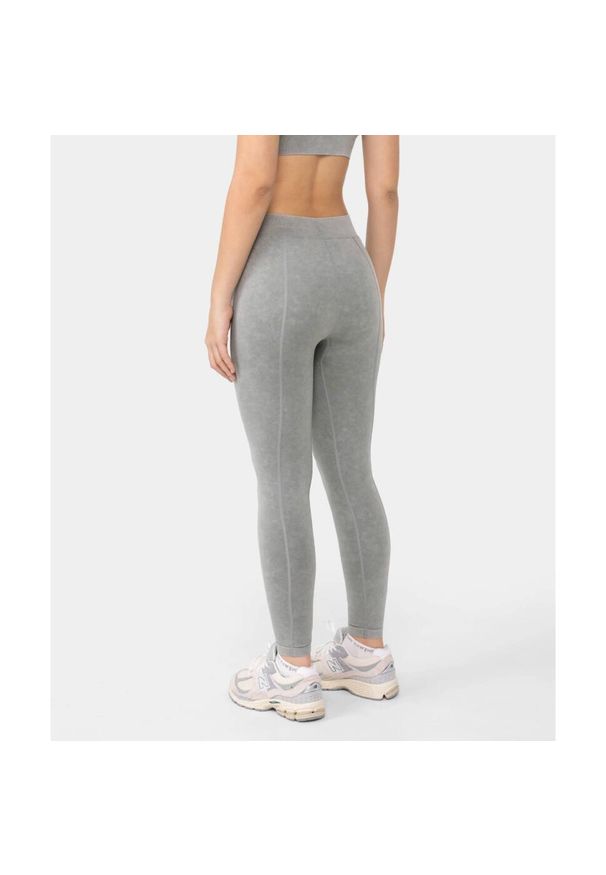 Legginsy Carpatree Marble Story bezszwowe zielone. Kolor: zielony. Materiał: materiał. Sport: fitness
