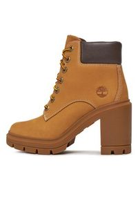 Timberland Trzewiki Allington Heights 6In TB0A5Y5R2311 Brązowy. Kolor: brązowy. Materiał: nubuk, skóra #2