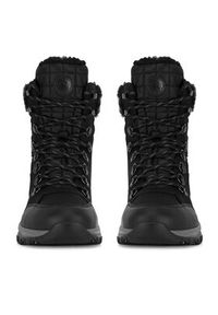 Rieker Trzewiki M9644-00 Czarny. Kolor: czarny. Materiał: materiał #7