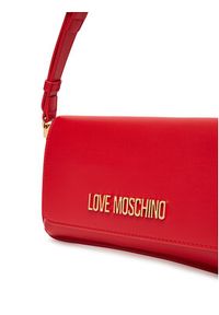 Love Moschino - LOVE MOSCHINO Torebka JC4058PP1NLO0500 Czerwony. Kolor: czerwony. Materiał: skórzane