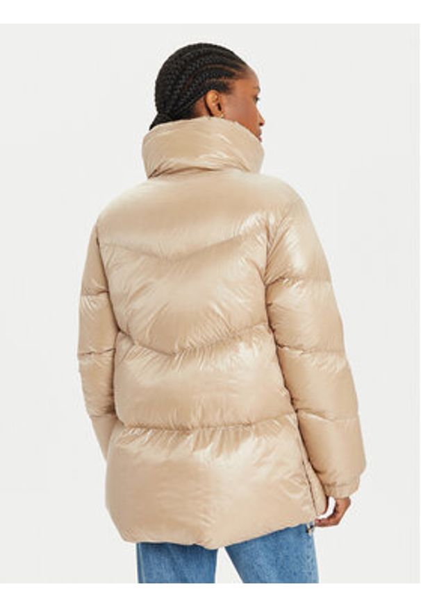 Woolrich Kurtka puchowa Aliquippa CFWWOU0925FRUT3085 Beżowy Regular Fit. Kolor: beżowy. Materiał: syntetyk