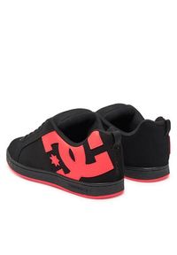 DC Shoes Sneakersy COURT GRAFFIK 300678-BHP Czarny. Kolor: czarny. Materiał: skóra, zamsz #6