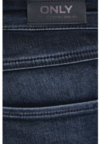 only - Only Jeansy damskie medium waist. Kolor: niebieski #5