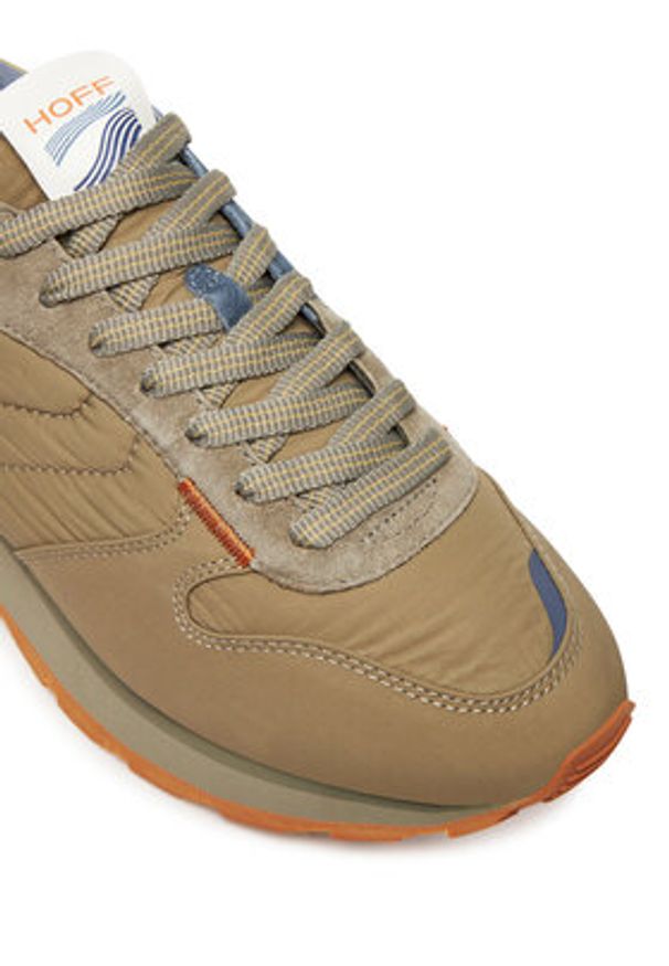 HOFF Sneakersy Track & Field 22517603 Khaki. Kolor: brązowy. Materiał: zamsz, skóra