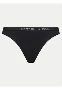 TOMMY HILFIGER - Tommy Hilfiger Dół od bikini UW0UW05315 Czarny. Kolor: czarny. Materiał: syntetyk #3