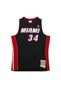 Mitchell & Ness - Koszulka Miami Heat Swingman 2012/13. Kolor: czarny. Materiał: poliester. Sport: koszykówka #1